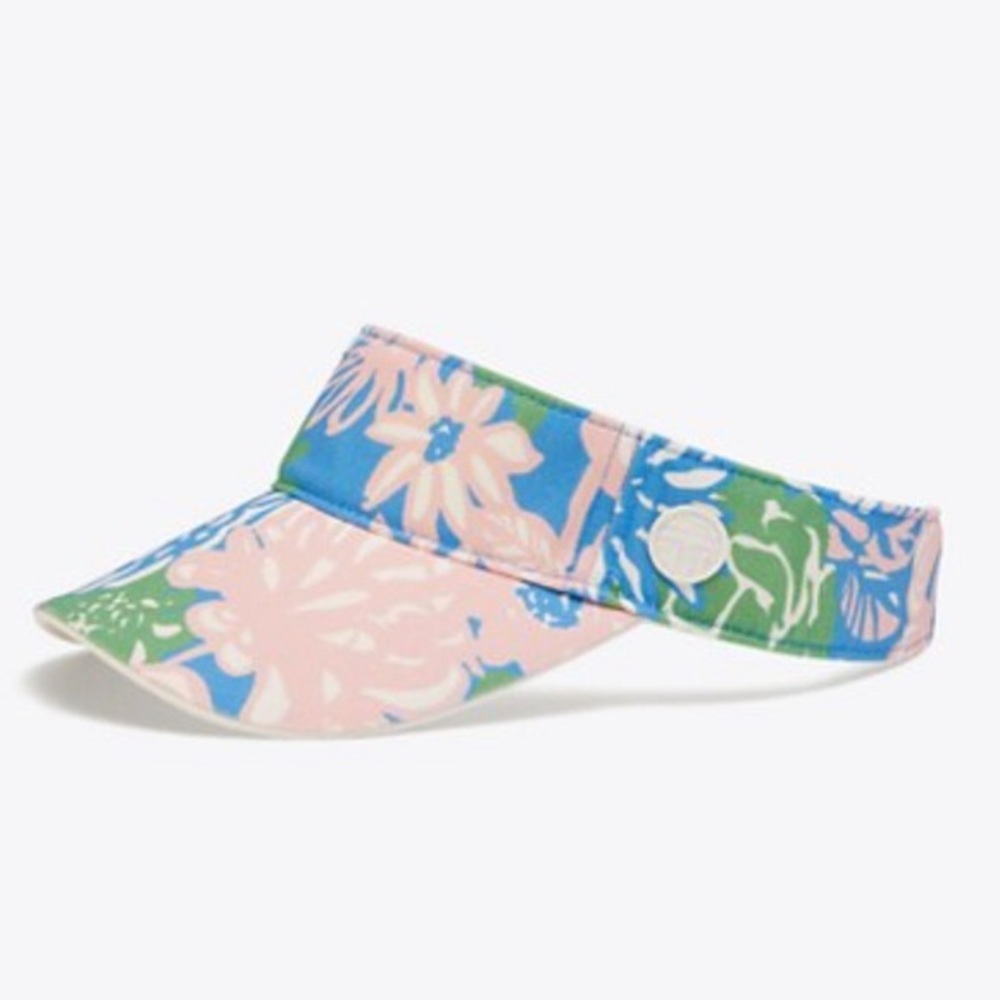 NWT Tory Burch Tory Sport Floral Print Visor